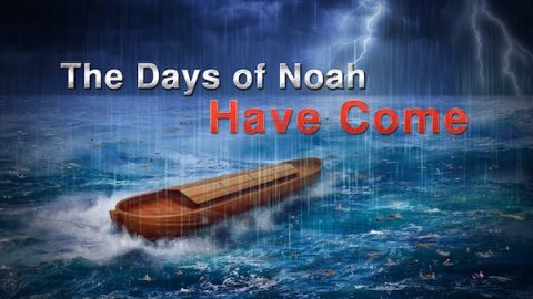 Bible Warning of the Last Days “The Days of Noah Have Come”