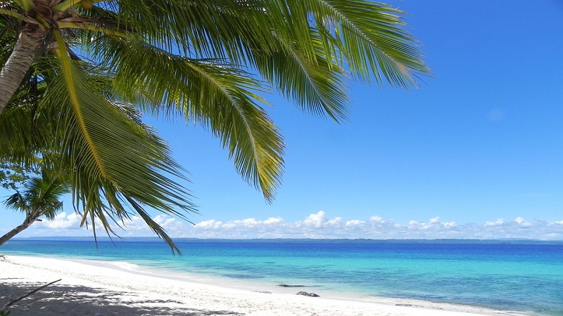 Sandy beach
