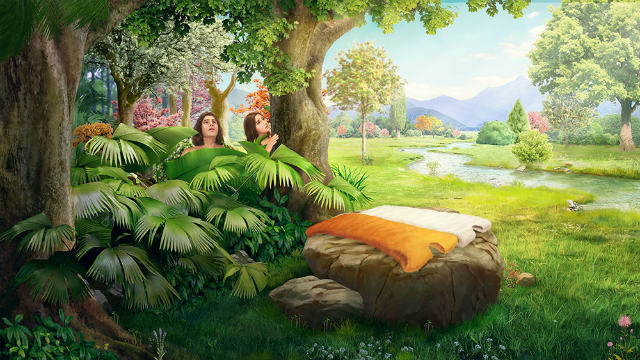 God Makes Coats of Skins for Adam and Eve