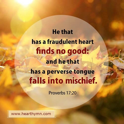 proverbs 17 20 akjv
