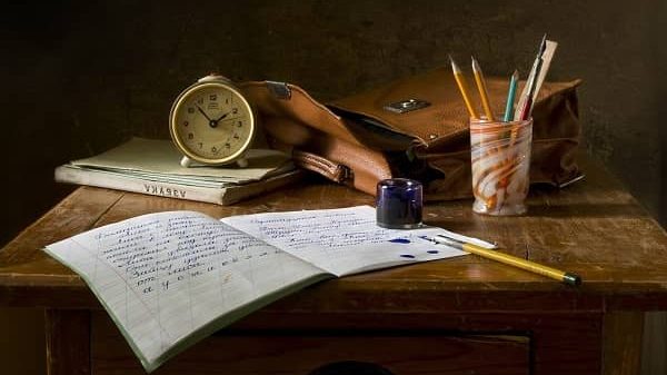 study in the school
