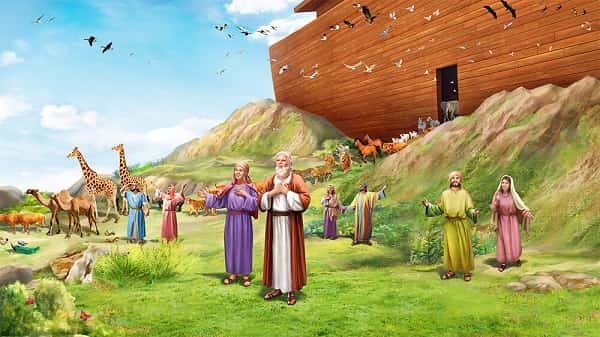 Exiting the Ark,Bible stories
