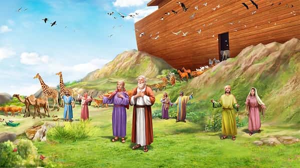 Exiting the Ark,Bible stories