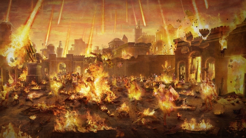 The Warning of God’s Destruction of Sodom