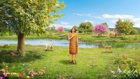 God commanded and warned Adam