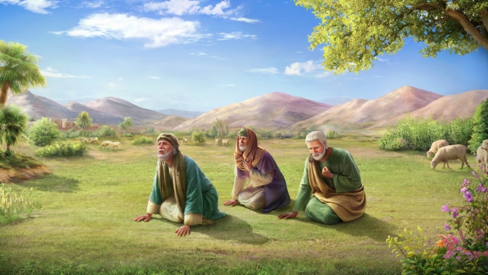 God Rebuked Job's Three friends