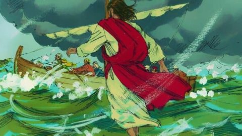 Jesus Walks on Water