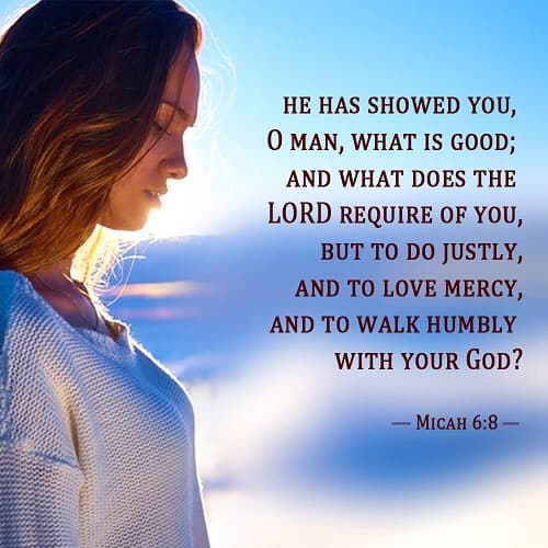 Micah 6:8