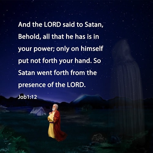 What Happened to Job in the Bible - Job 1:12