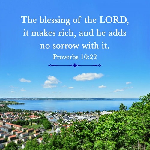 Proverbs 10 22