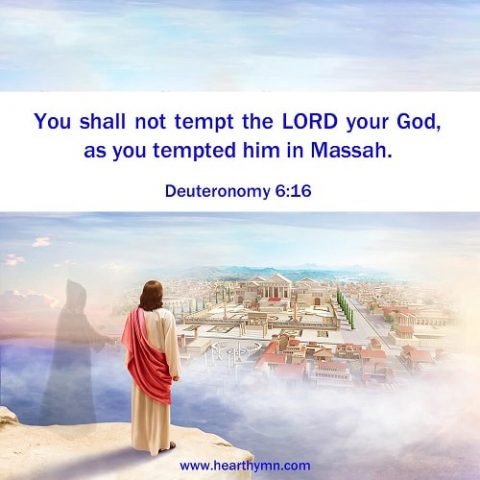 Deuteronomy 6:16,Bible Verse