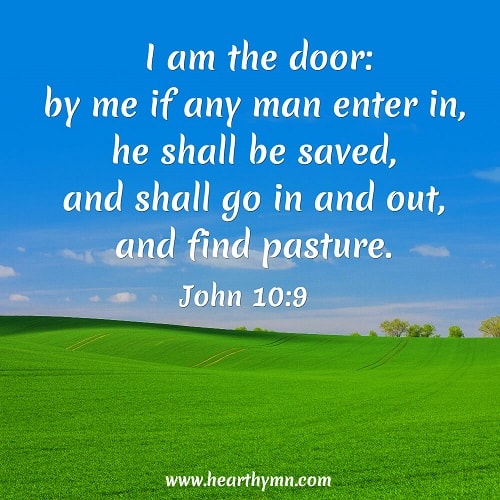 John 10:9 - I Am the Door - Today's Bible Verse