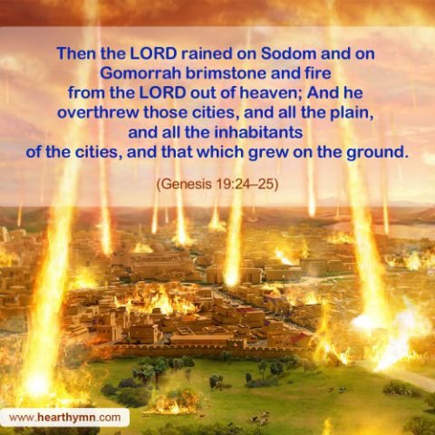 Genesis 19:24-25 - God's Wrath and Justice, Today's Bible Verse