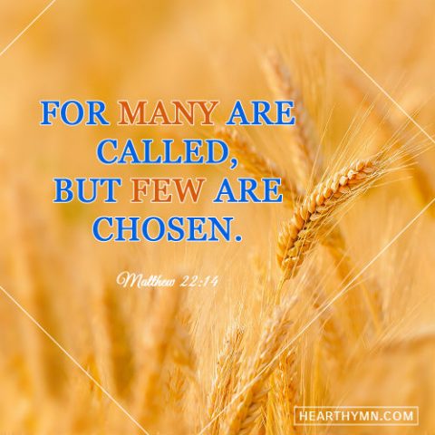Matthew 22:14 - Many Are Called, Few Are Chosen, Daily Bible Verse