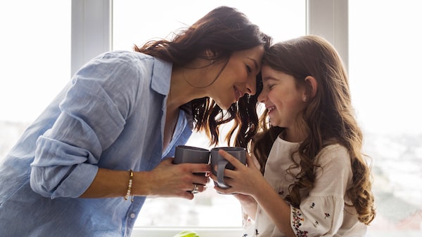 Mother and daughter