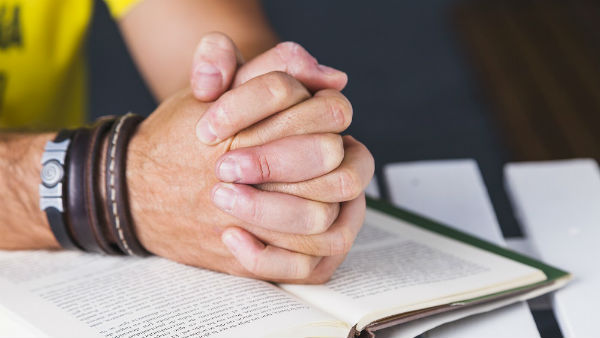 praying