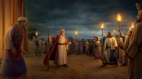 korah's rebellion 250 people Rebel moses