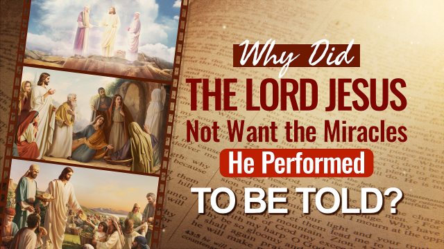 Why Did Jesus Say “Tell No One” After He Did Miracles? God'S Wisdom Was  Within It