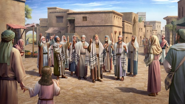 When the Pharisees prayed to God, He always bragged about what good deeds he had done