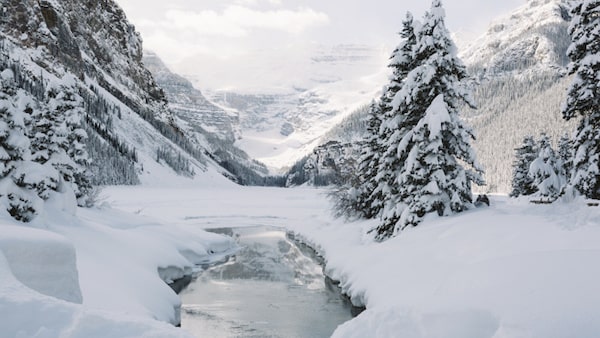 Snowy mountains