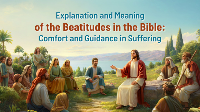 Icon Scripture Beatitudes Explanation and Meaning of the Beatitudes in the Bible: Comfort and ...