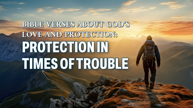 Bible Verses About God’s Love and Protection: Protection in Times of Trouble