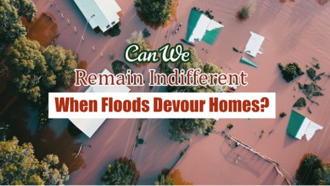 Can We Remain Indifferent When Floods Devour Homes